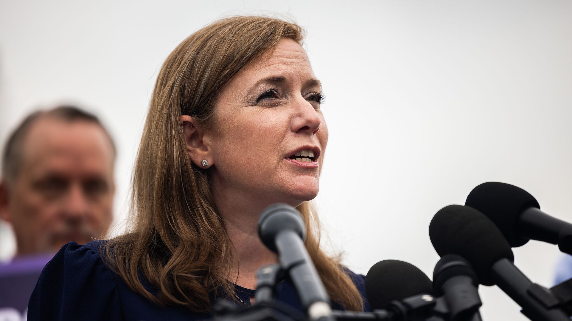 U.S. Rep. Lizzie Fletcher (D-Houston) speaks in 2024