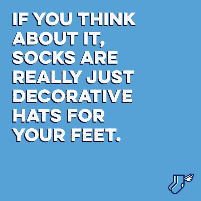 socks hat for feet