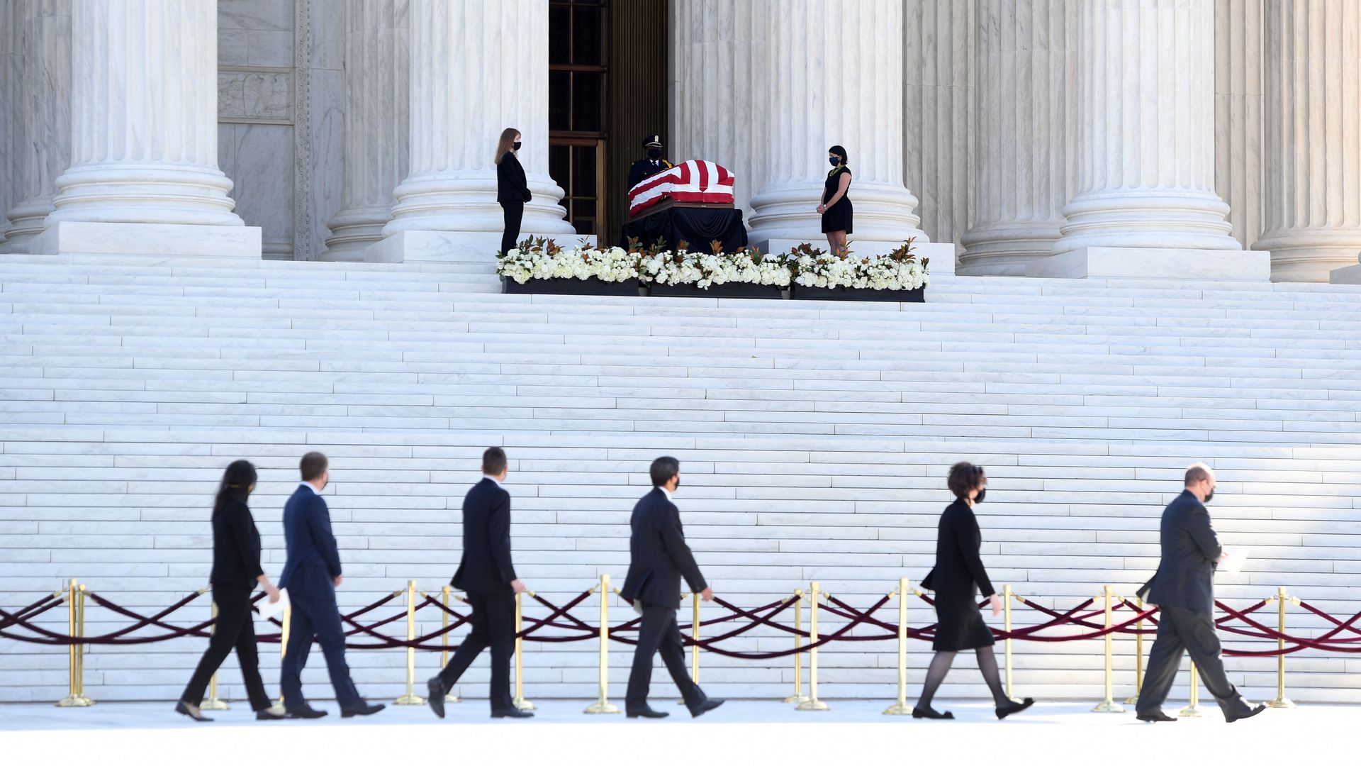 RBG will lie in repose