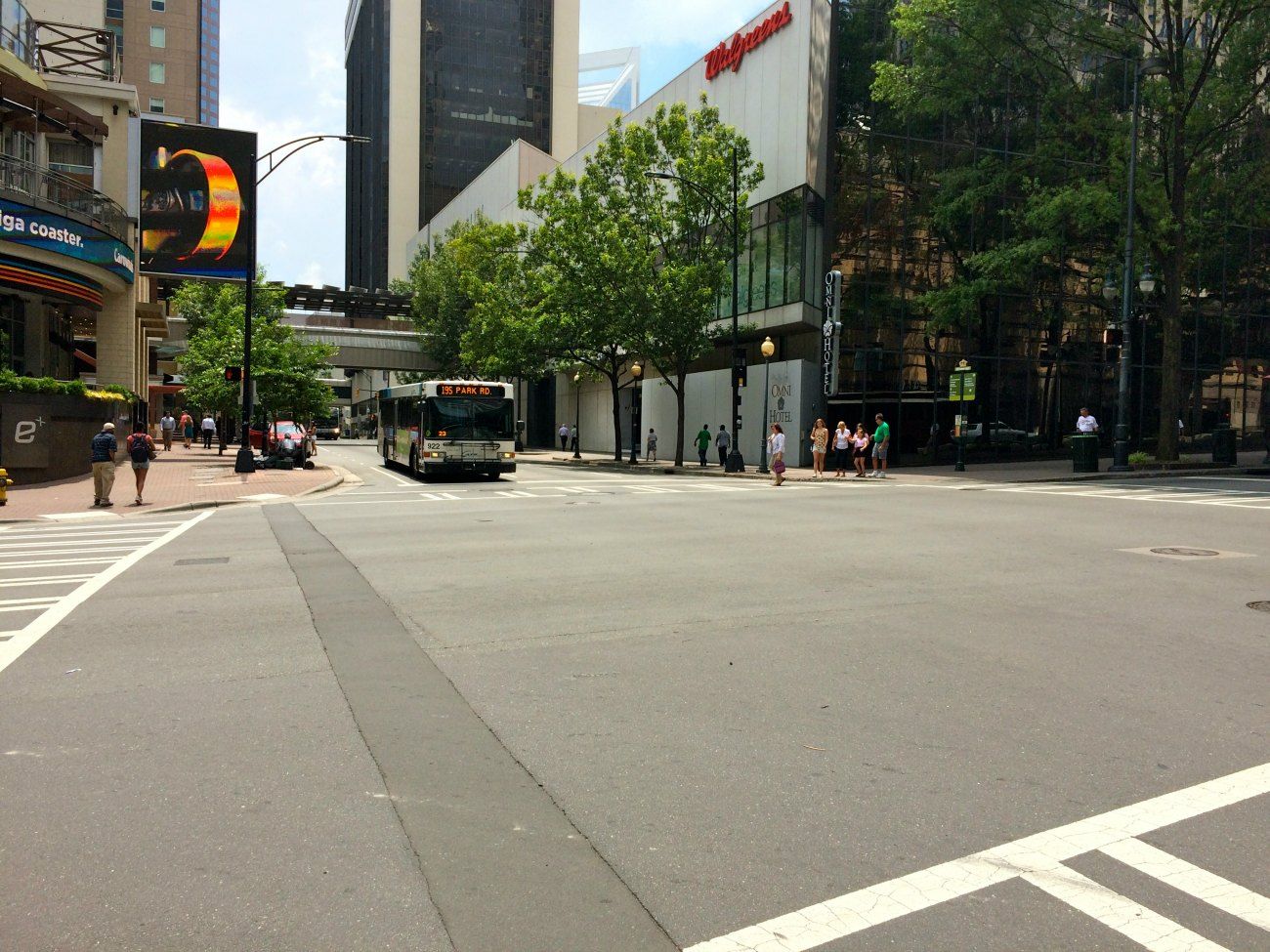 Charlotte CATS bus Uptown