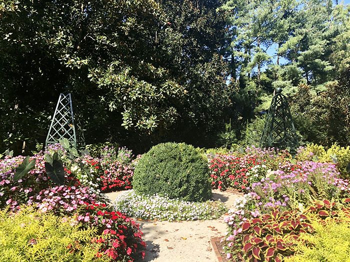 Duke Mansion Home Tour garden