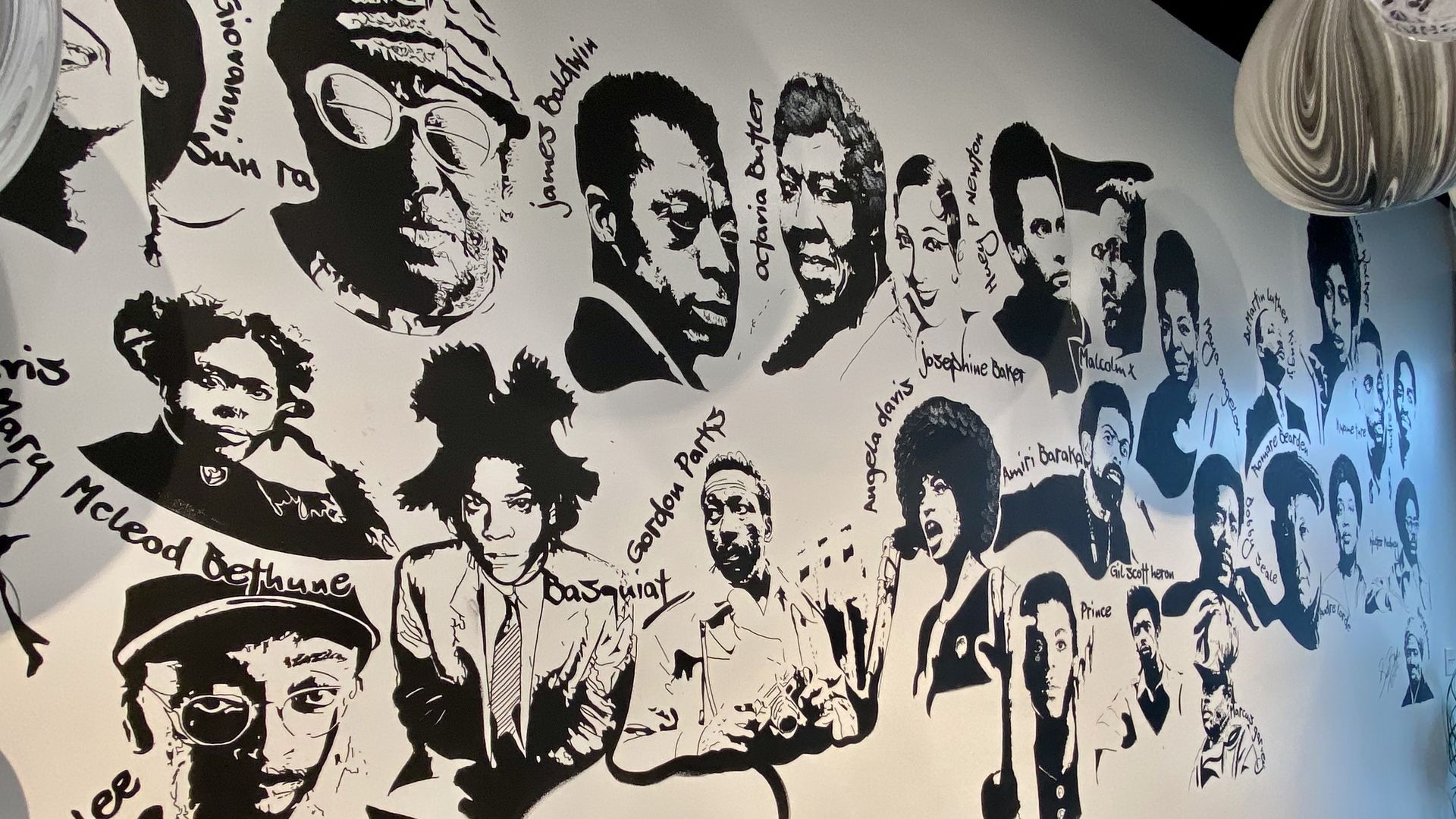 Archive in west Charlotte. Photo: Ashley Mahoney/Axios