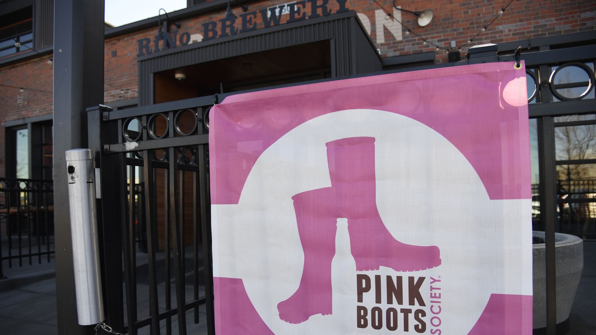 A banner reads "Pink Boots Society"