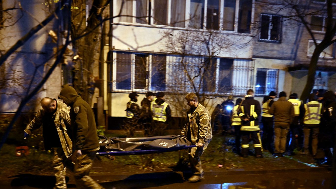 Russia strikes Kyiv as U.S., Ukraine hold talks on Trump peace plan