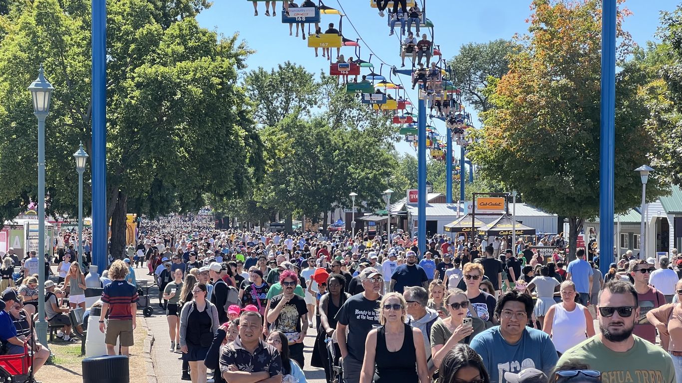 Minnesota State Fair Attendance Sets New Pandemic Era High 19 Million Visitors Axios Twin Cities