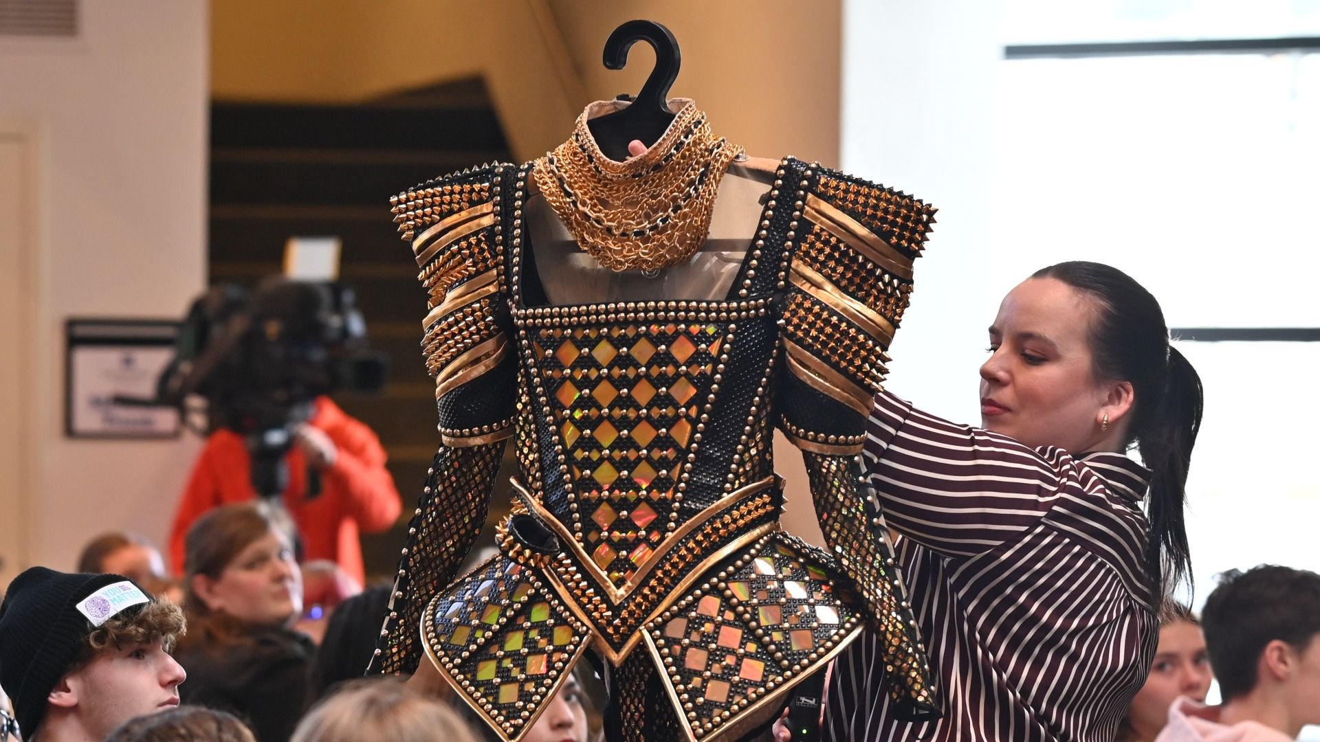 A photo of a costume.