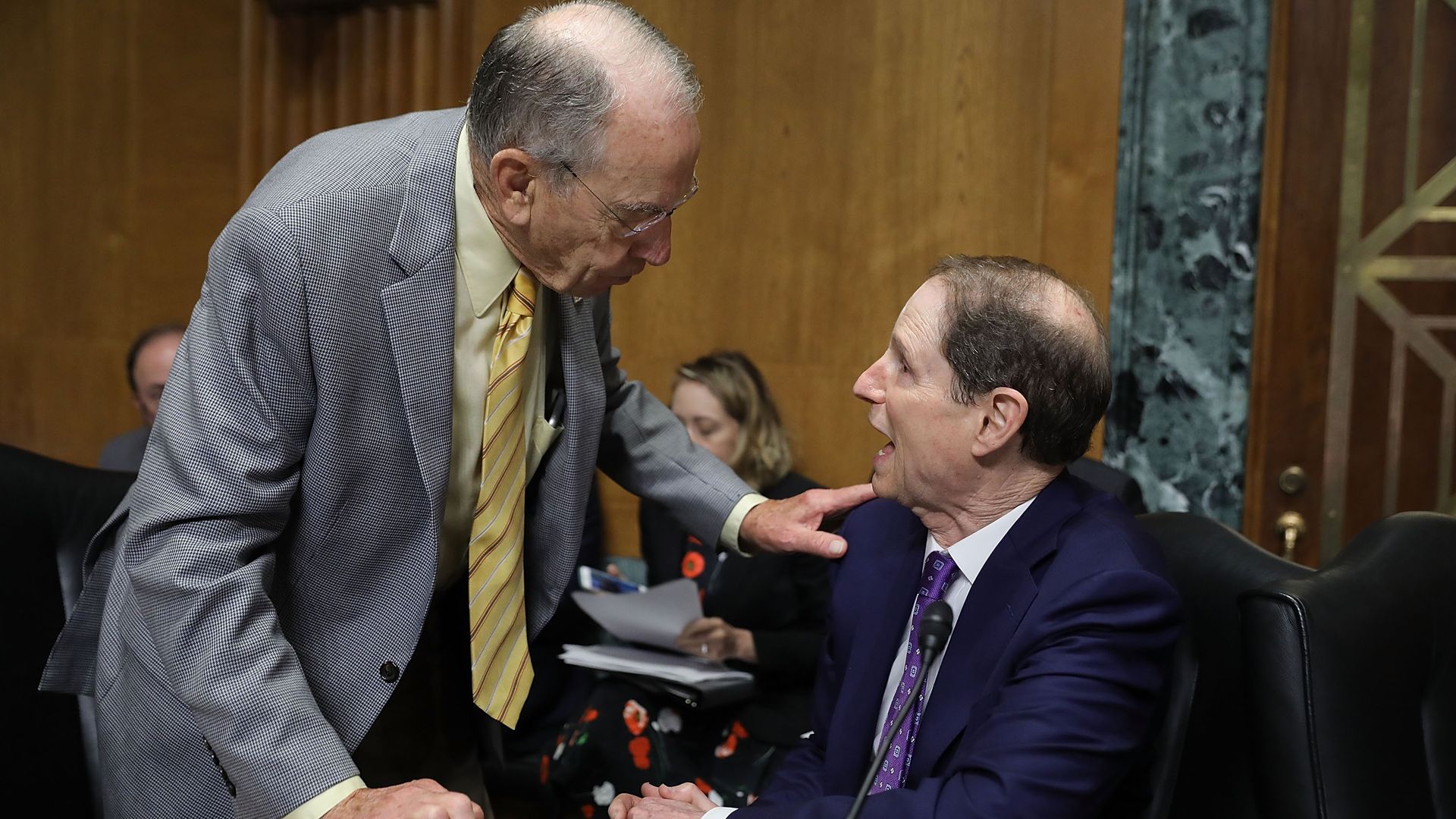 Sens. Chuck Grassley and Ron Wyden