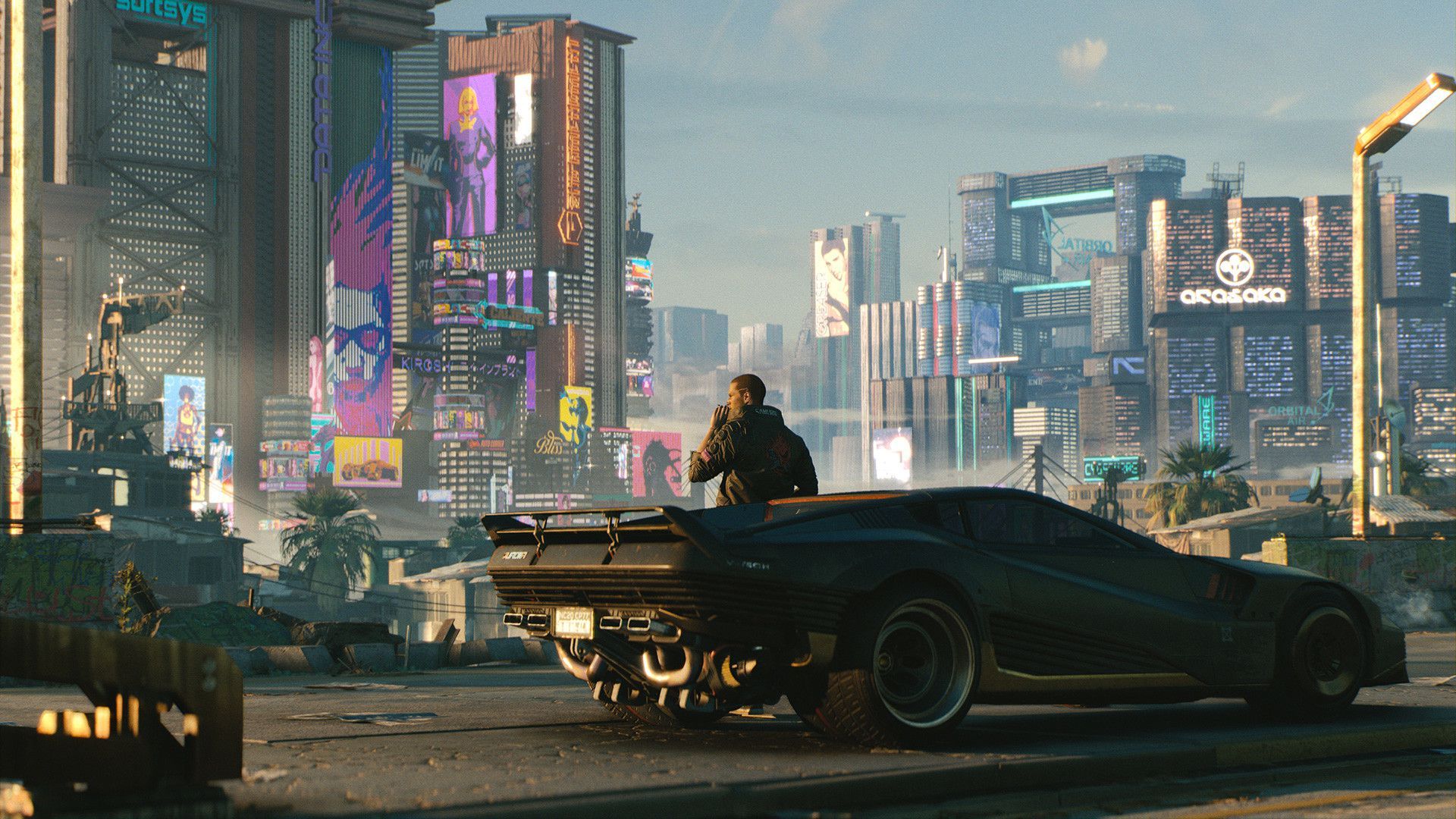 A screenshot from Cuberpunk 2077