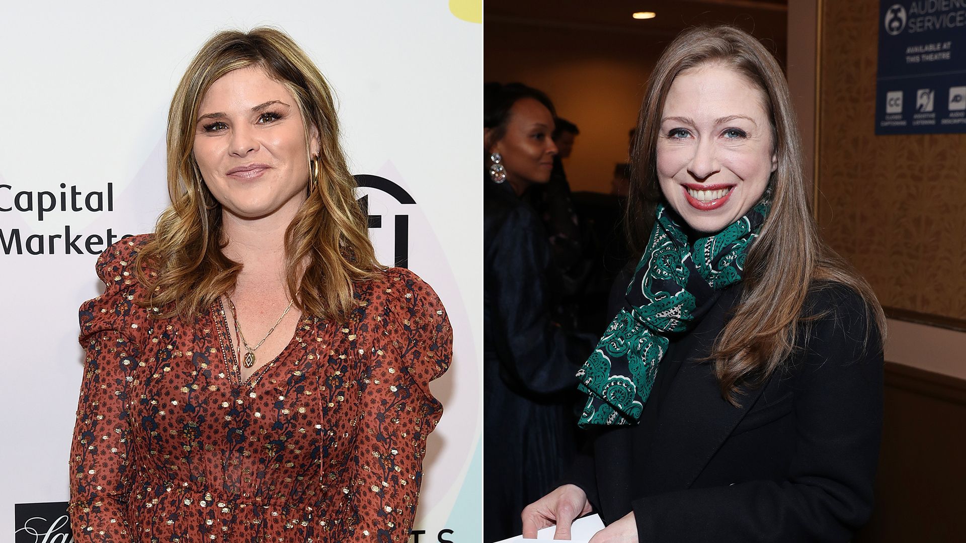 Jenna Bush Hager and Chelsea Clinton