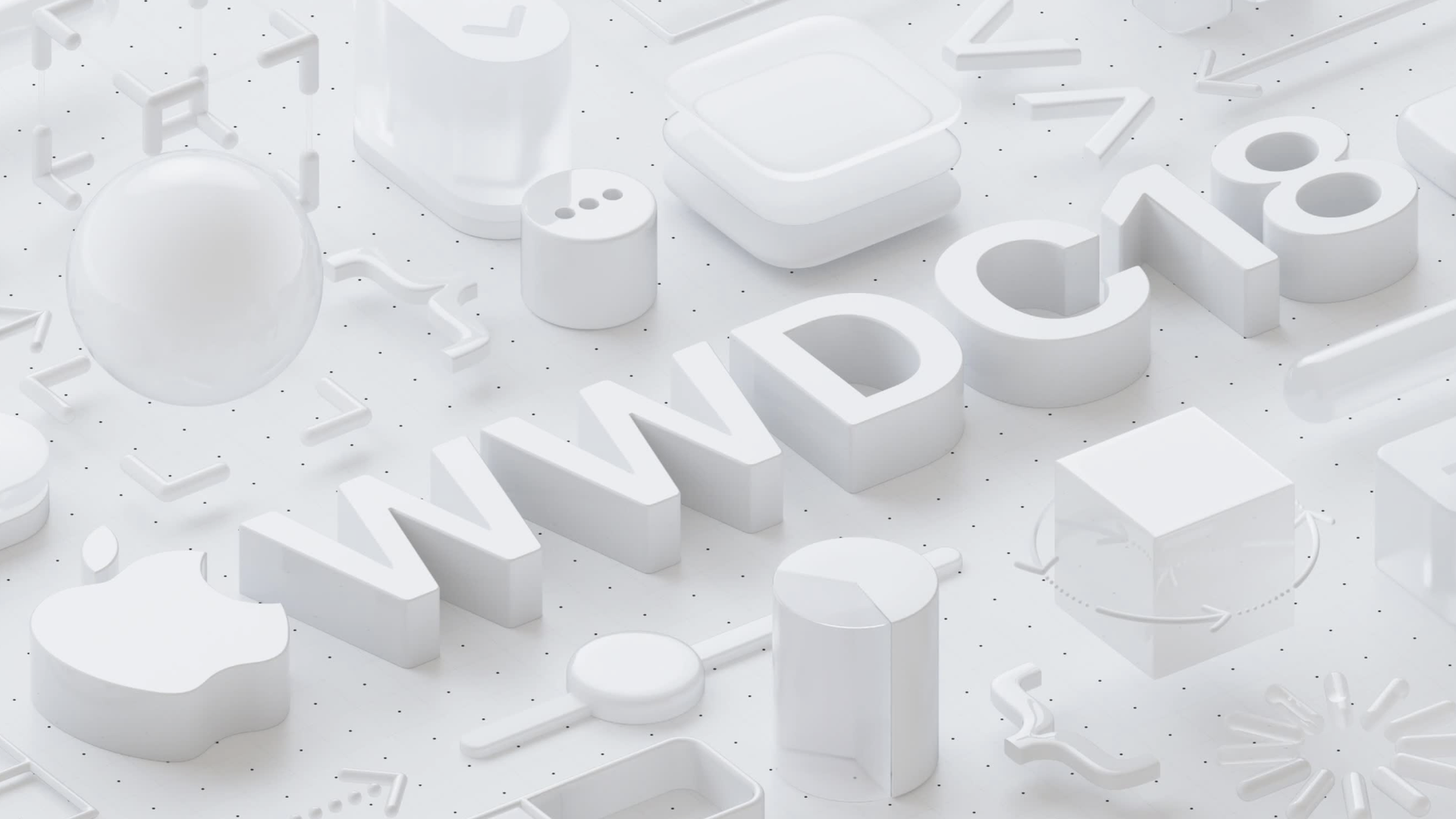 Screenshot of Apple's WWDC logo