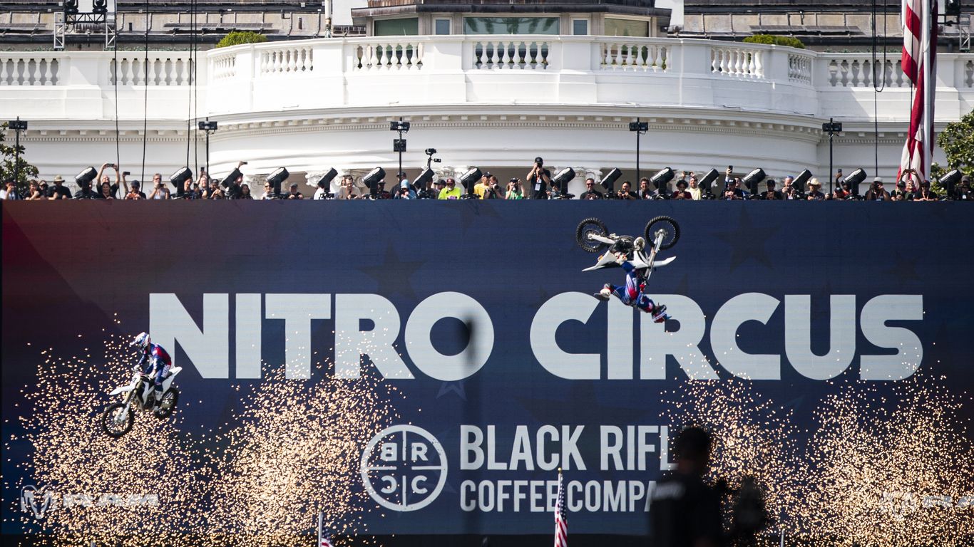 The Utah coffee company behind Trump's White House dirt bike show