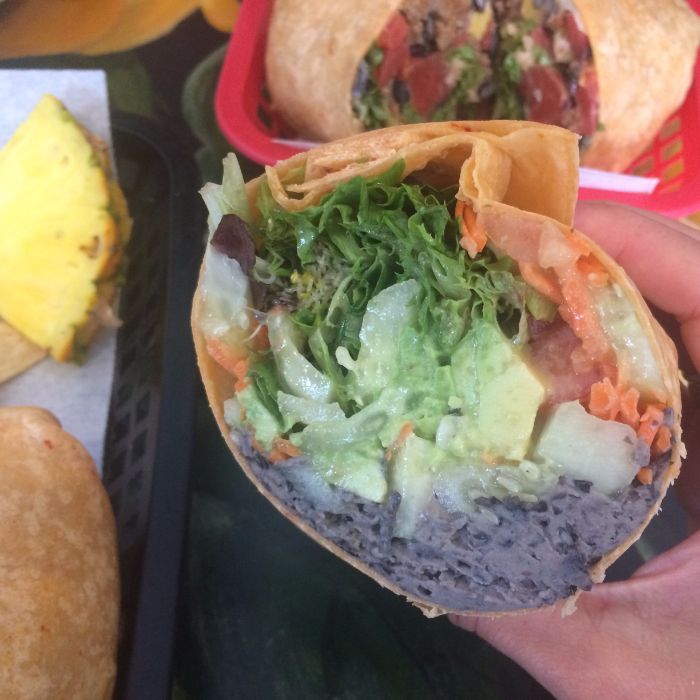 The Hummer - hummus wrap