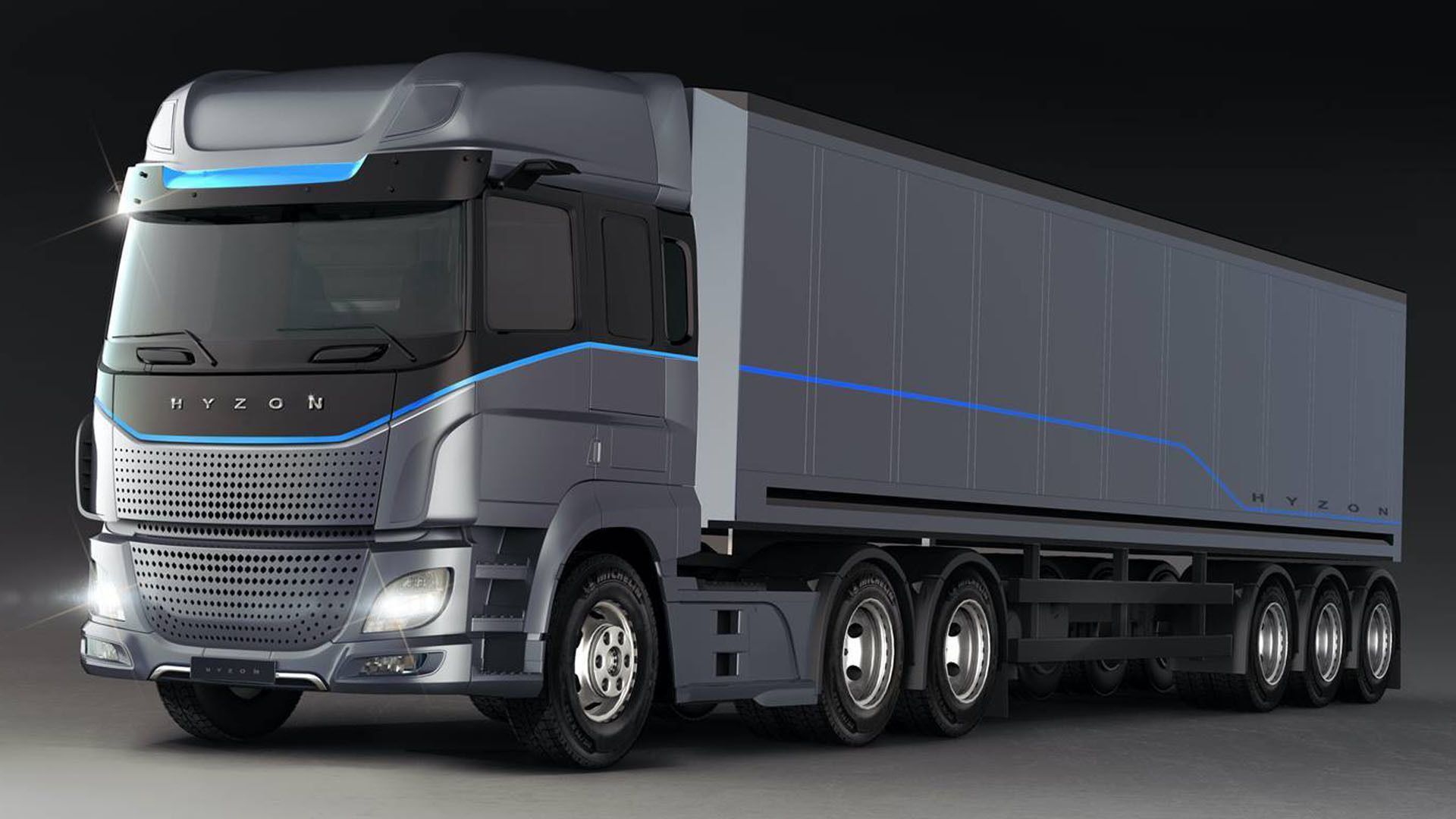 hydrotruck. Image courtesy of Hyzon Motors