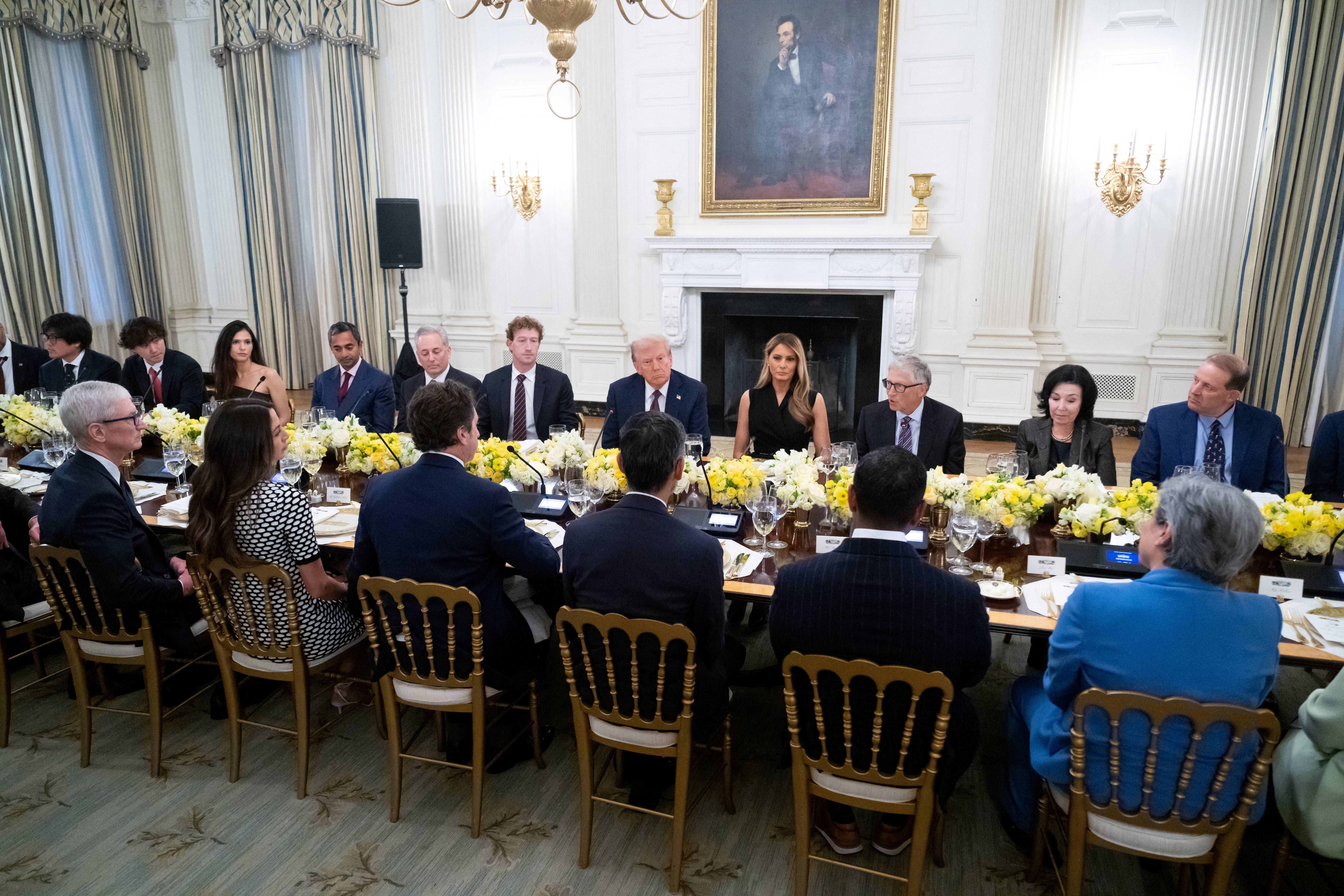 President Donald Trump and First Lady Melania Trump