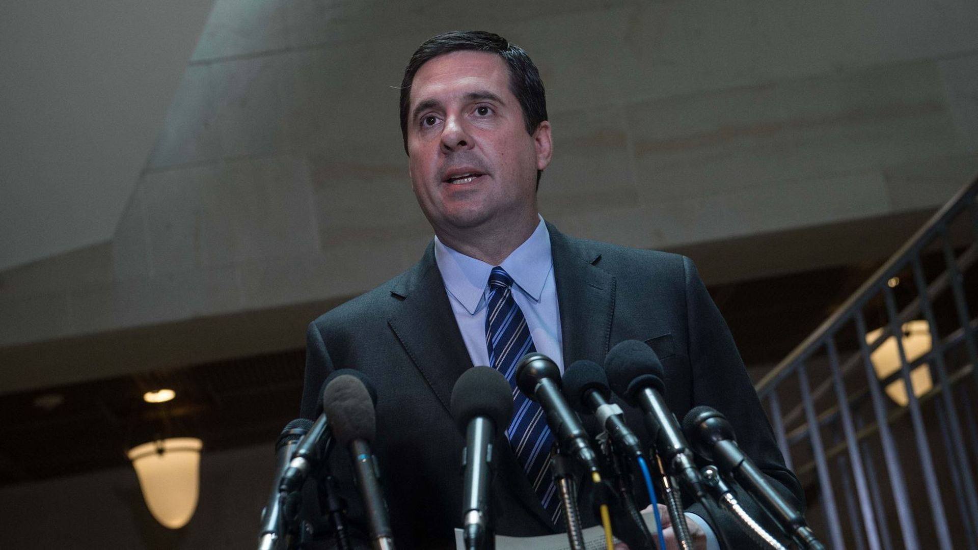 Rep. Devin Nunes (R-Calif.) filed a $150 million lawsuit against McClatchy, alleging conspiracy to derail the Hillary Clinton and Russia probes.
