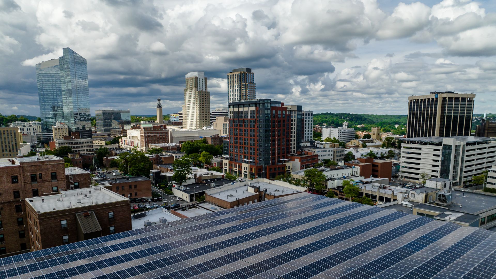 A solar project in the City of White Plains, NY