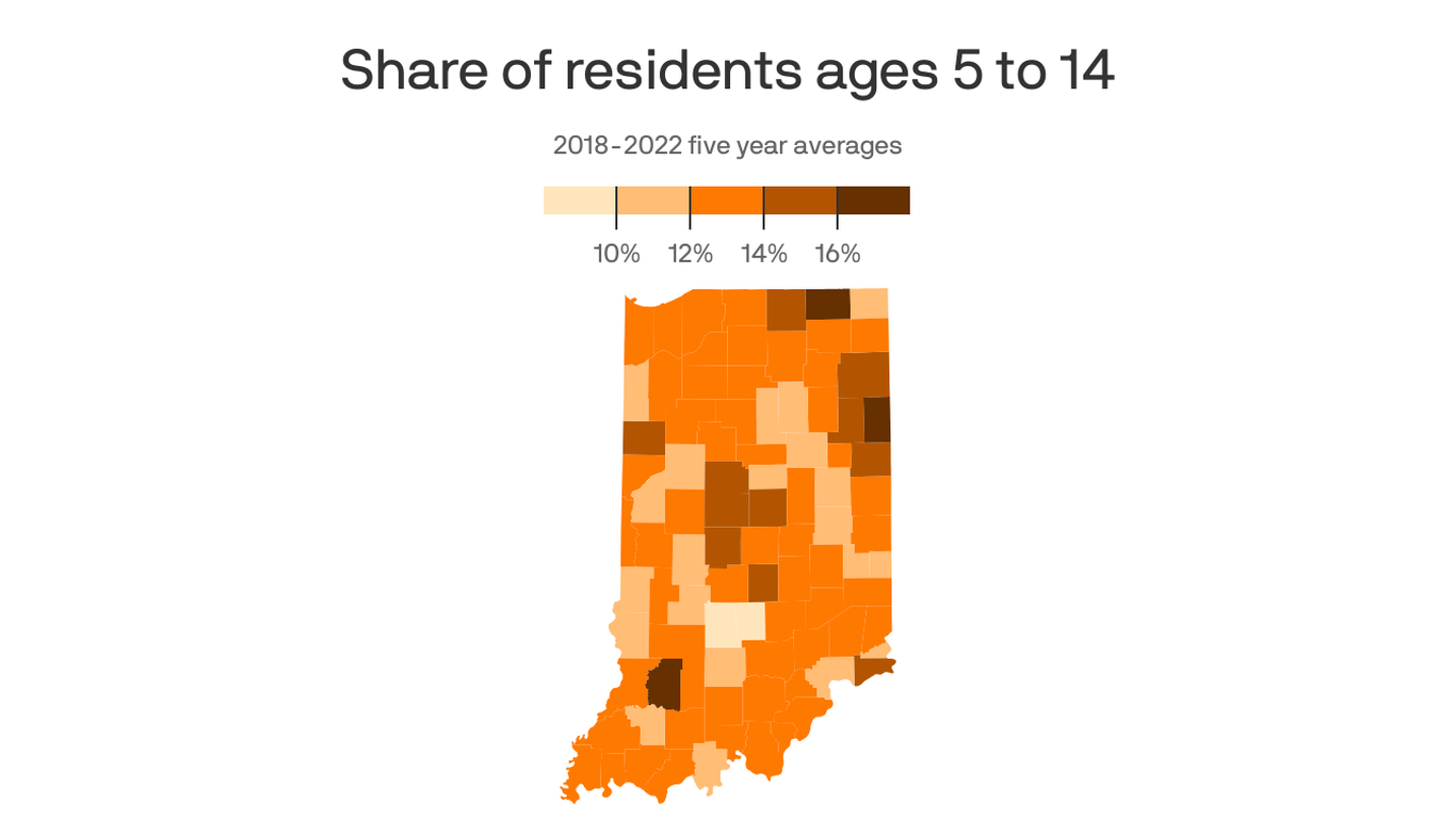 Mapped Indiana's Halloween trickortreat hotspots Axios Indianapolis