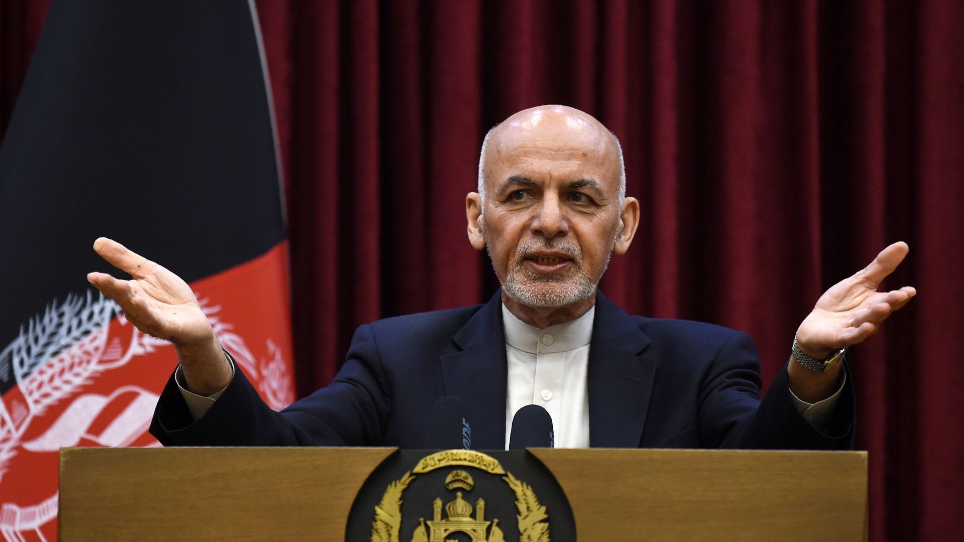 Afghan President Ashraf Ghani