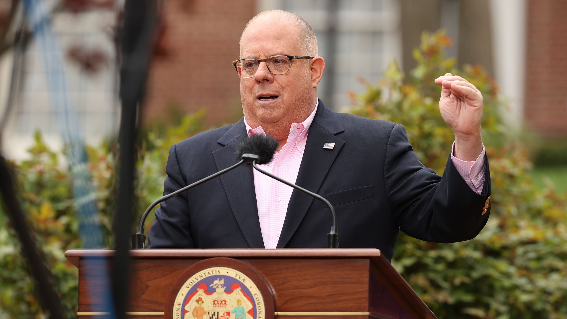 Maryland Governor Larry Hogan.