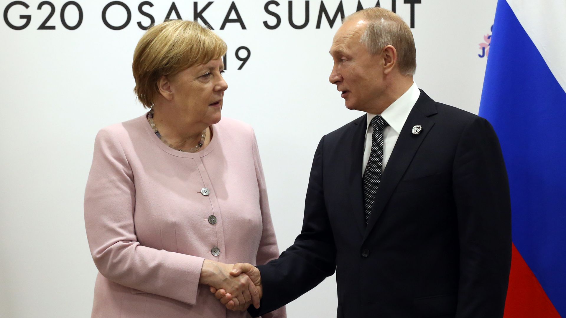 Merkel and Putin