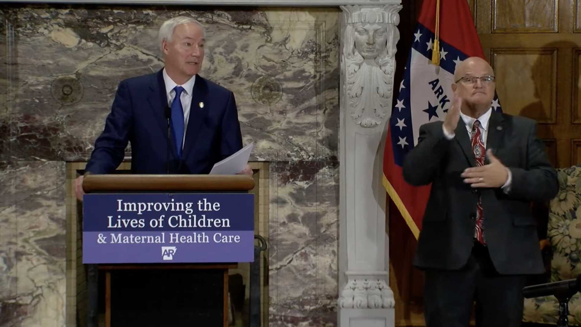 Arkansas Gov Asa Hutchinson Announces Maternal Health Initiatives