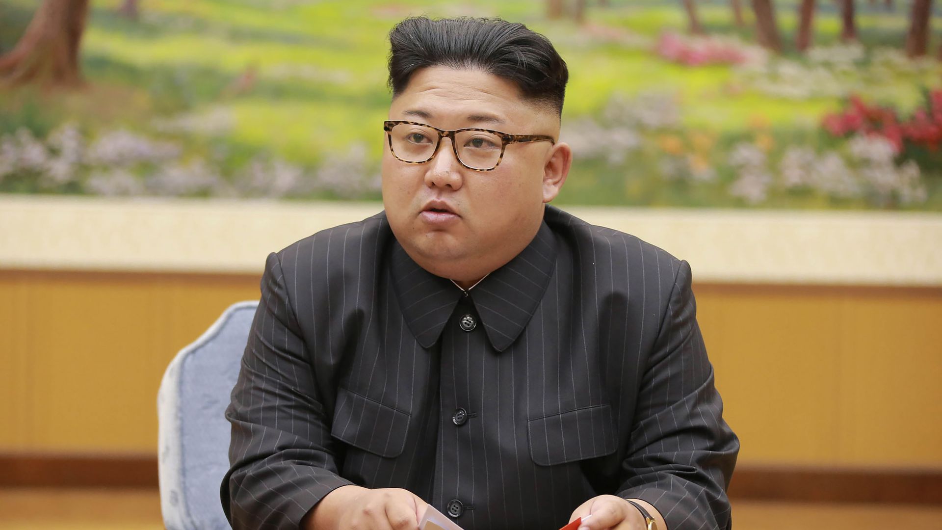 North Korean leader Kim Jong-Un Photo: STR/AFP/Getty Images
