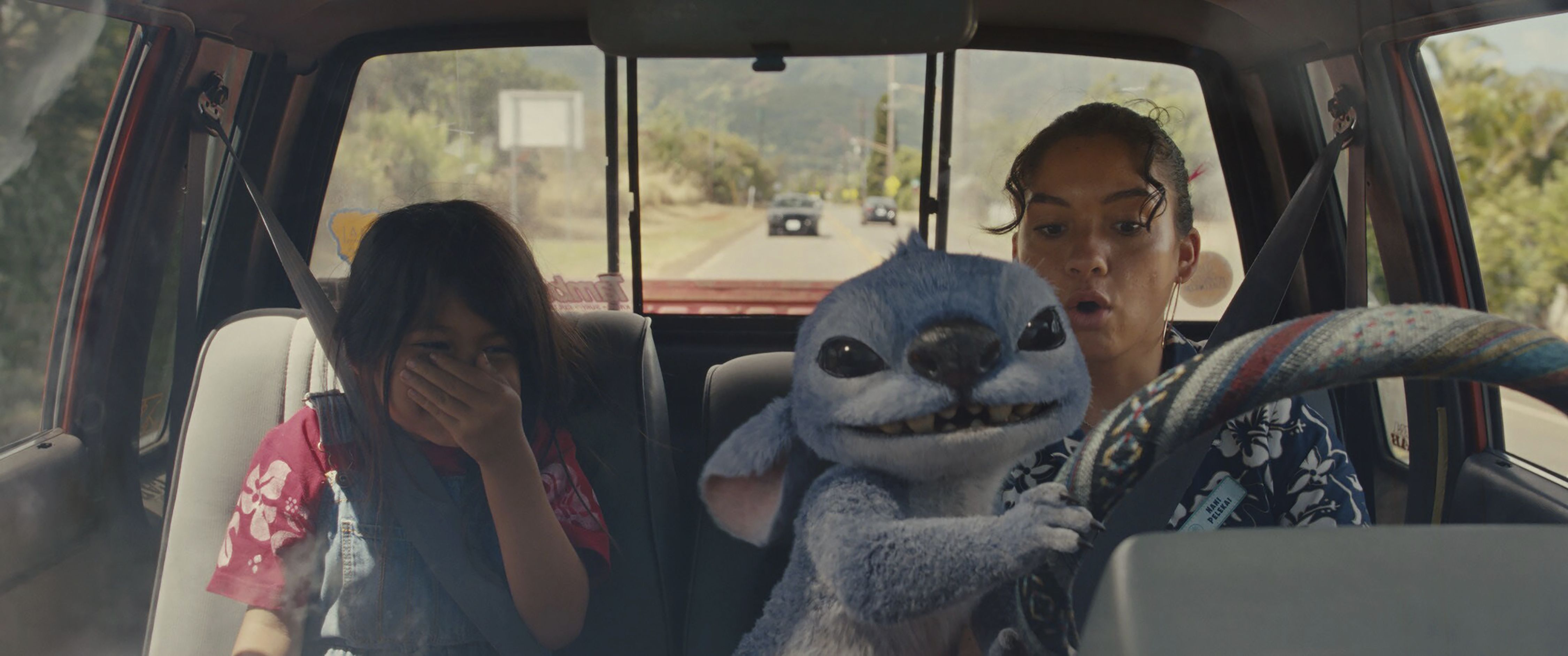 Maia Kealoha (left) and Sydney Agudong in "Lilo & Stitch."