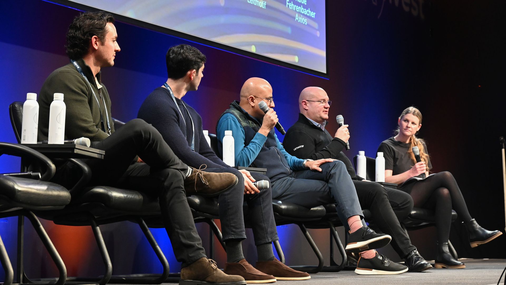 Investors speaking about fusion at FusionXInvest in Mountain View, Calif.