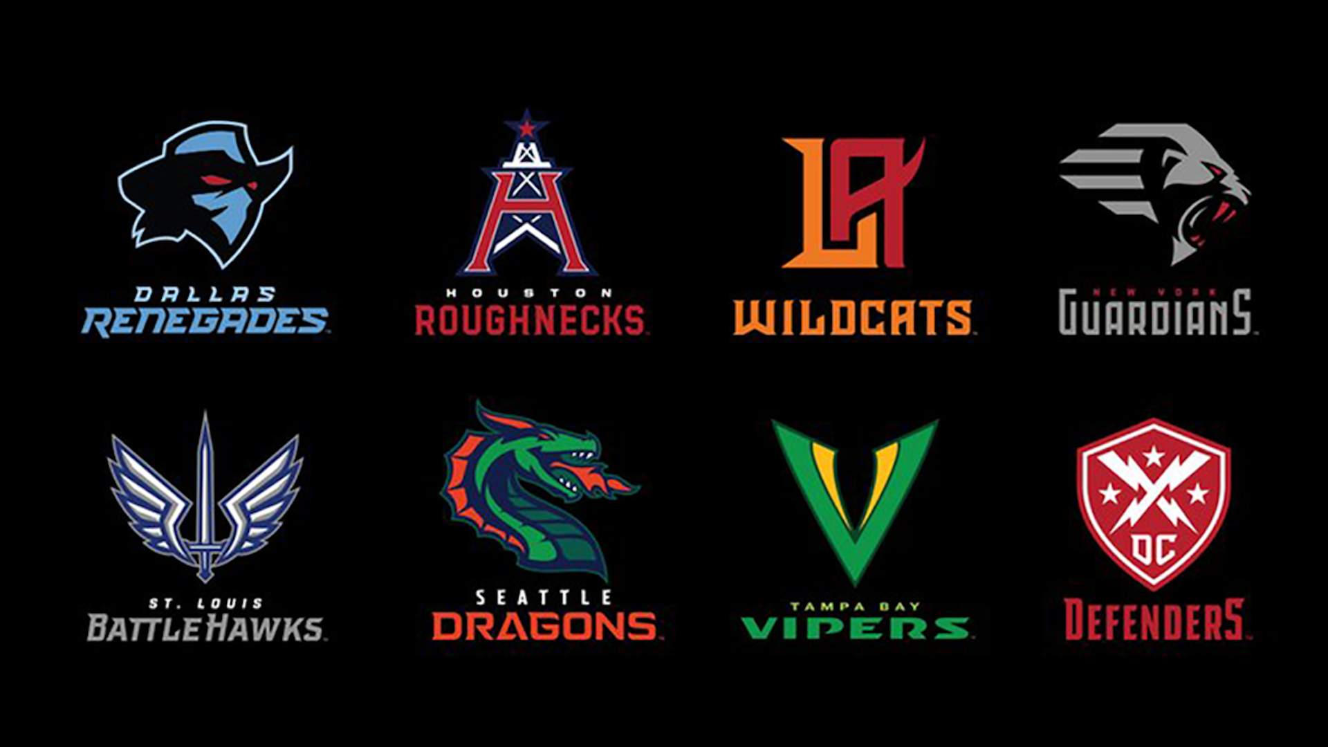 XFL 2.0 unveils teams and logos