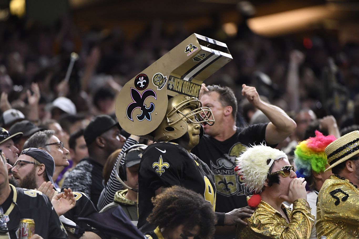 Who is Saints superfan Whistle Monsta - Axios New Orleans