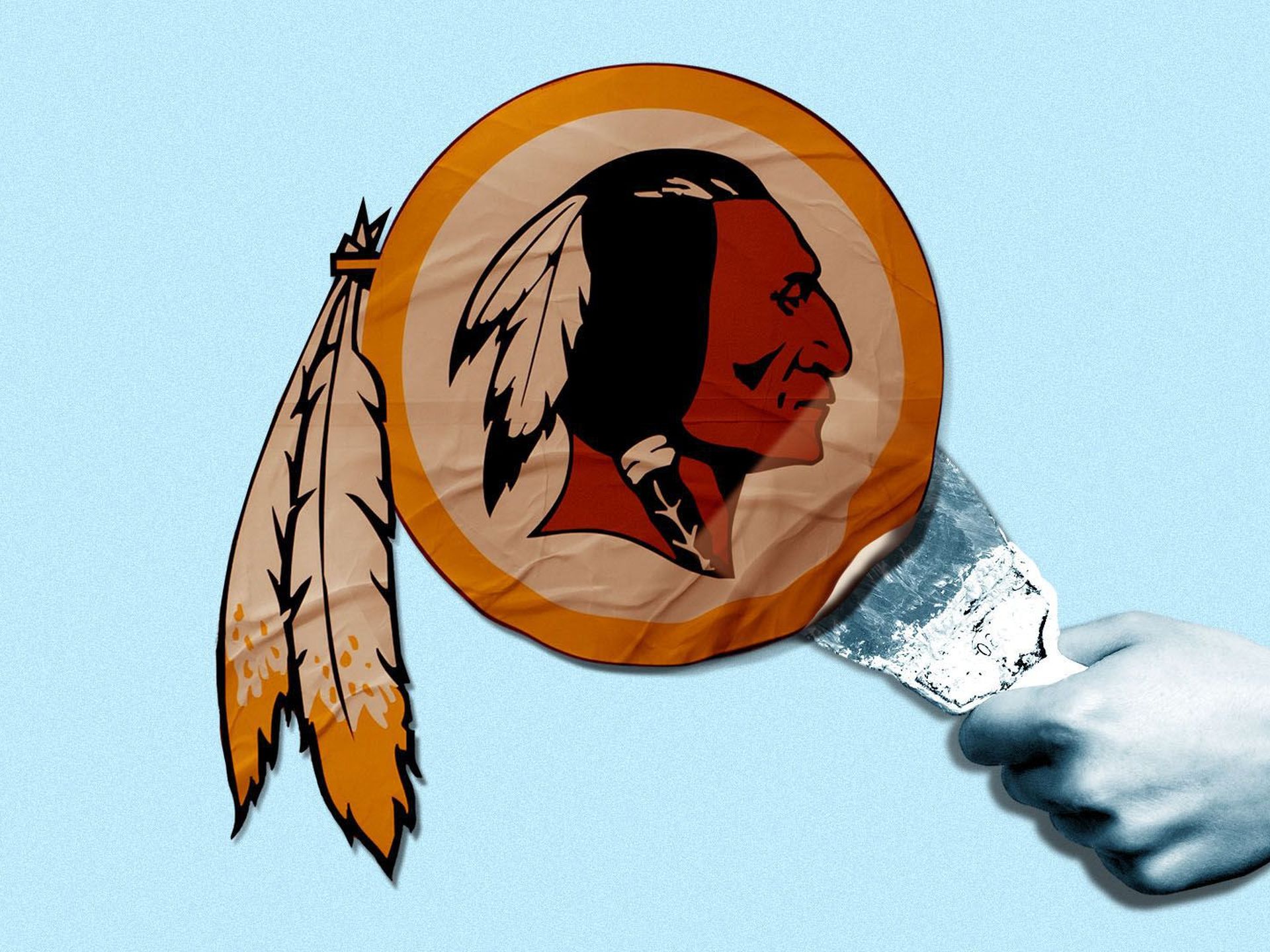 Washington officially moving on from Redskins name and logo