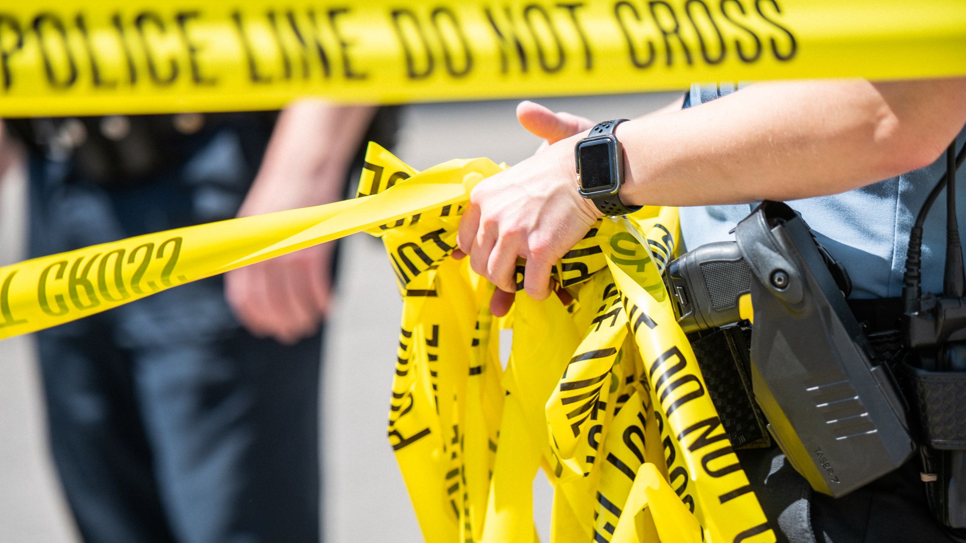 police tape