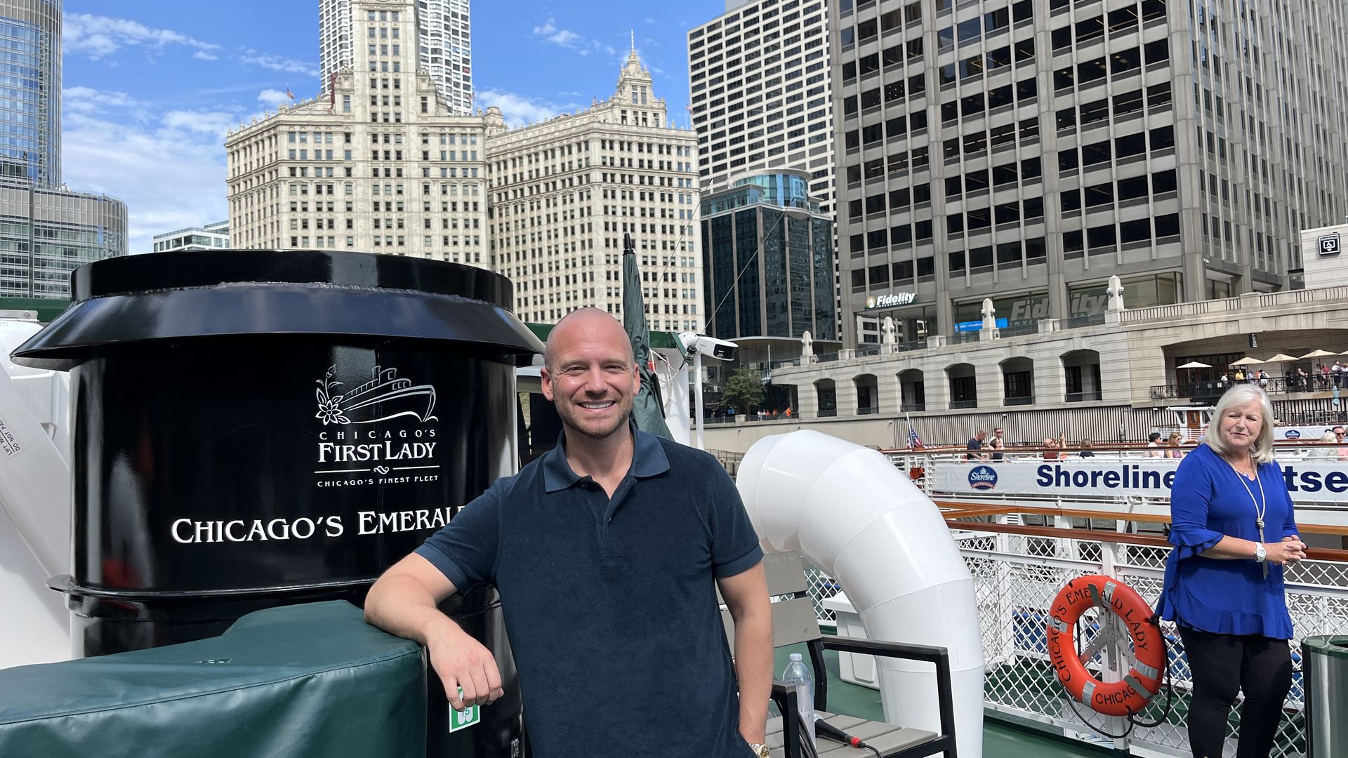 guy on a boat 