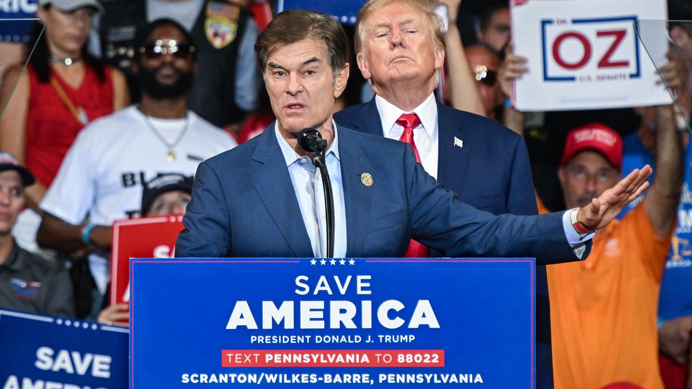 Trump picks Dr. Oz for top Medicare, Medicaid role