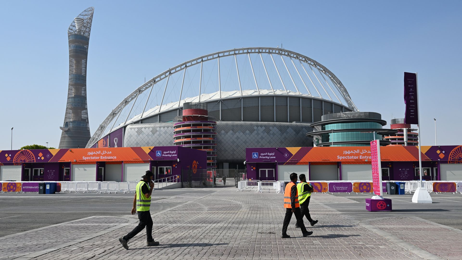 Migrant workers at Qatar world cup
