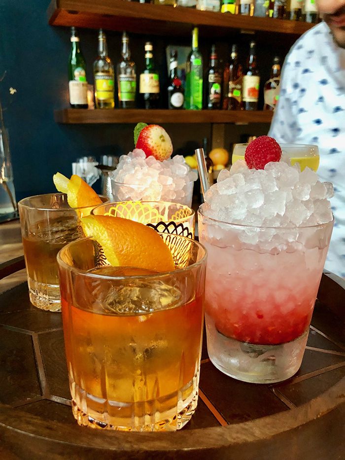 cocktails at idlewild in noda charlotte