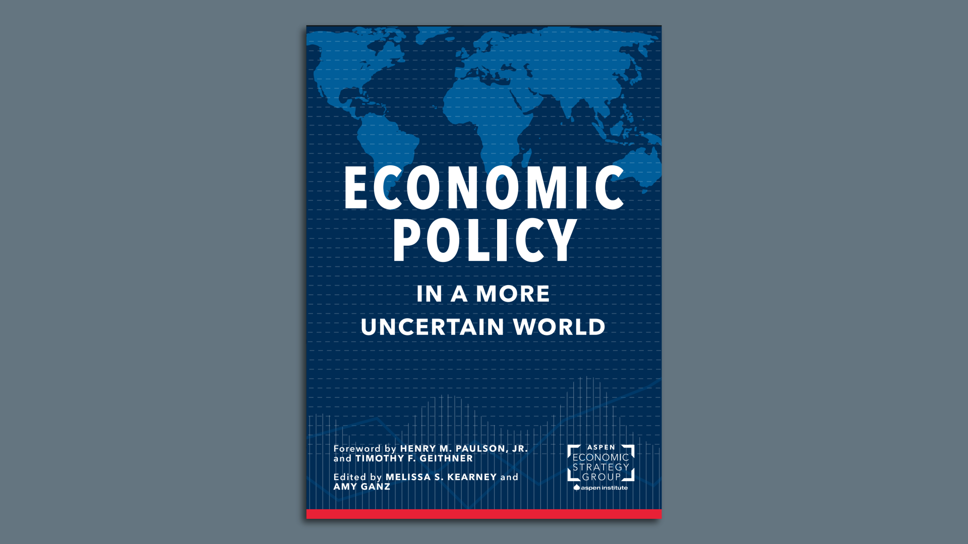 The cover of "Economic Policy in a More Uncertain World"
