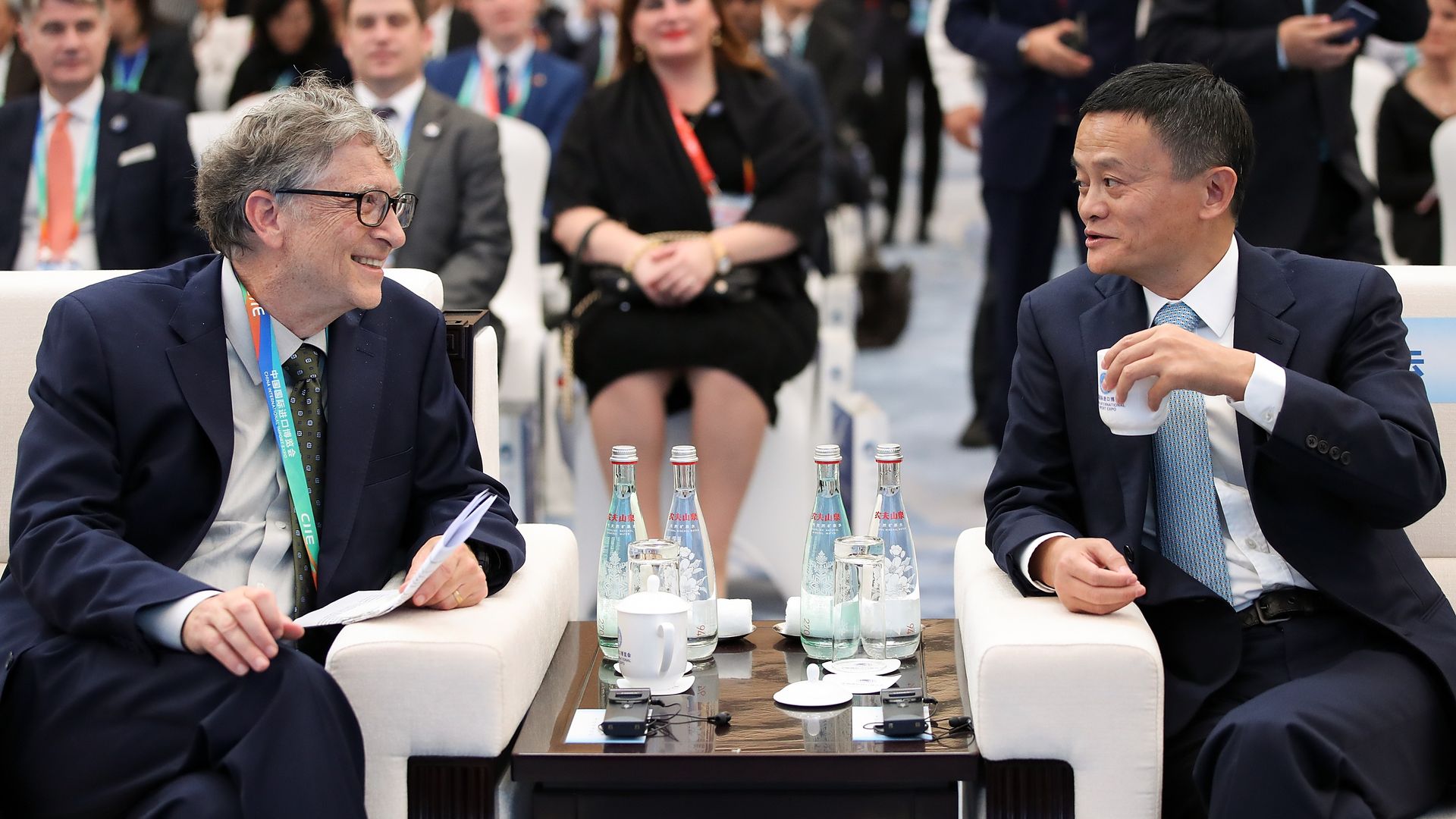 Bill Gates and Jack Ma