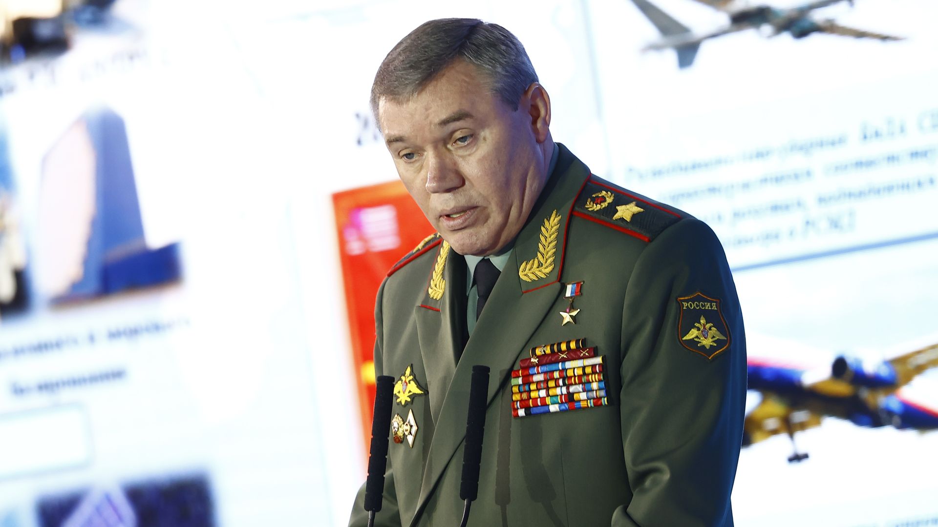 Valery Gerasimov, chief of the General Staff of the Armed Forces of Russia, in Moscow in June 2021.