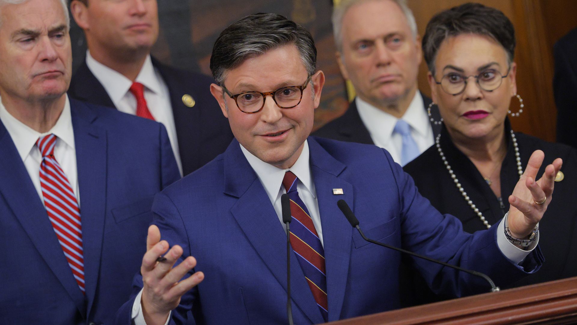 Trump not on "path" to third term, House Speaker Johnson says