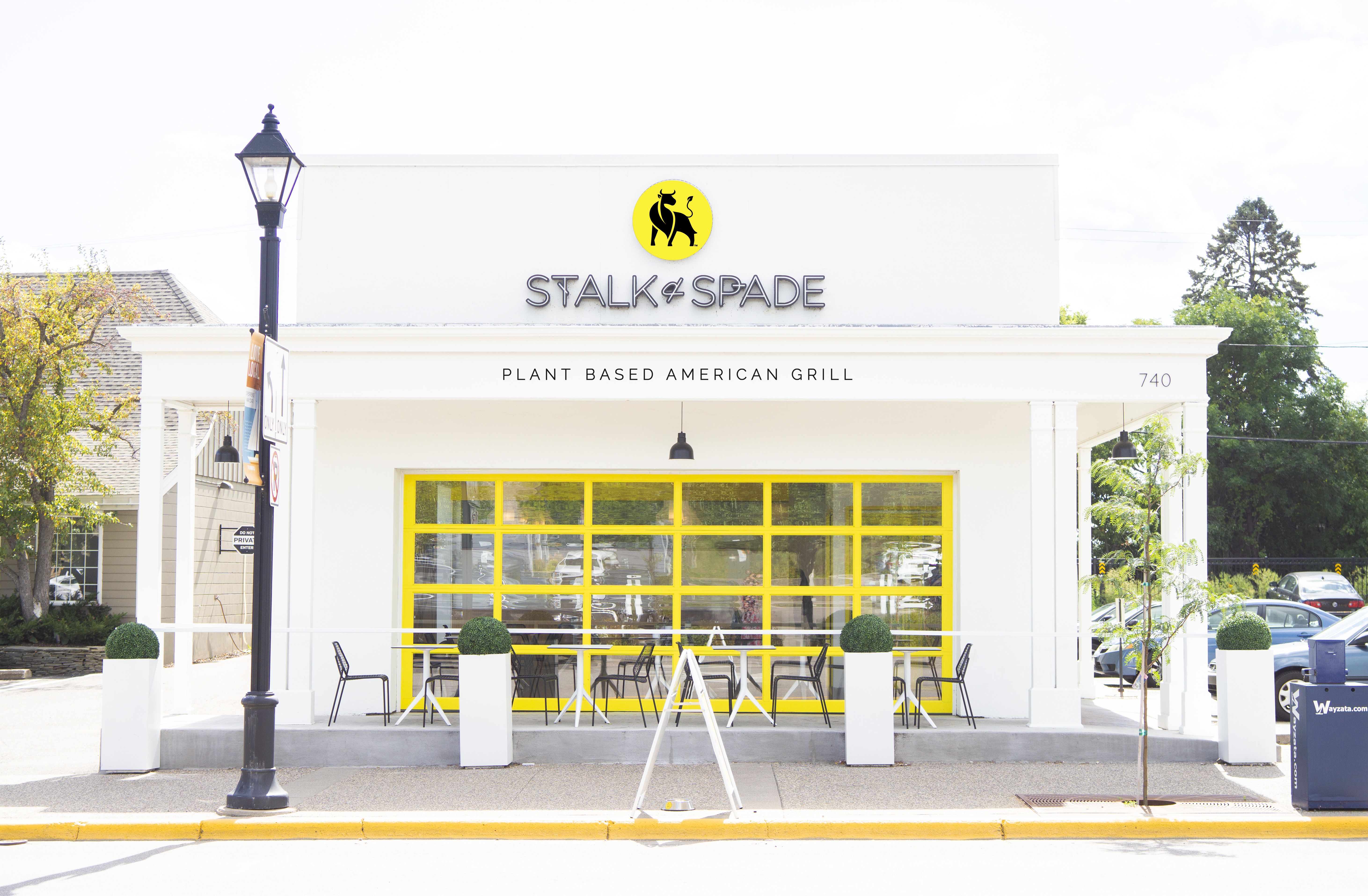 The exterior of Stalk & Spade