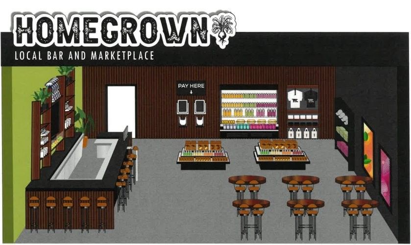 a rendering of Homegrown 