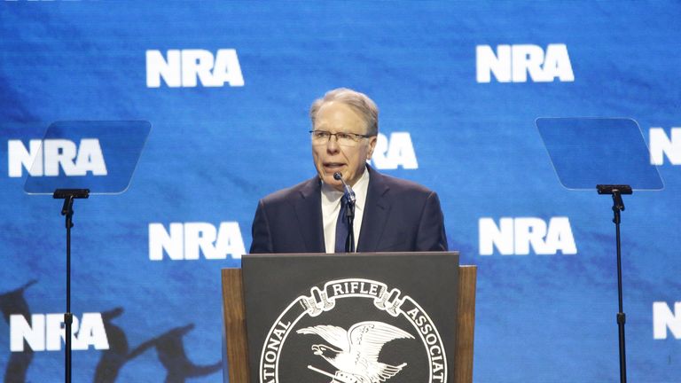 Wayne LaPierre Resigns As NRA Leader Ahead Of Civil Corruption Trial