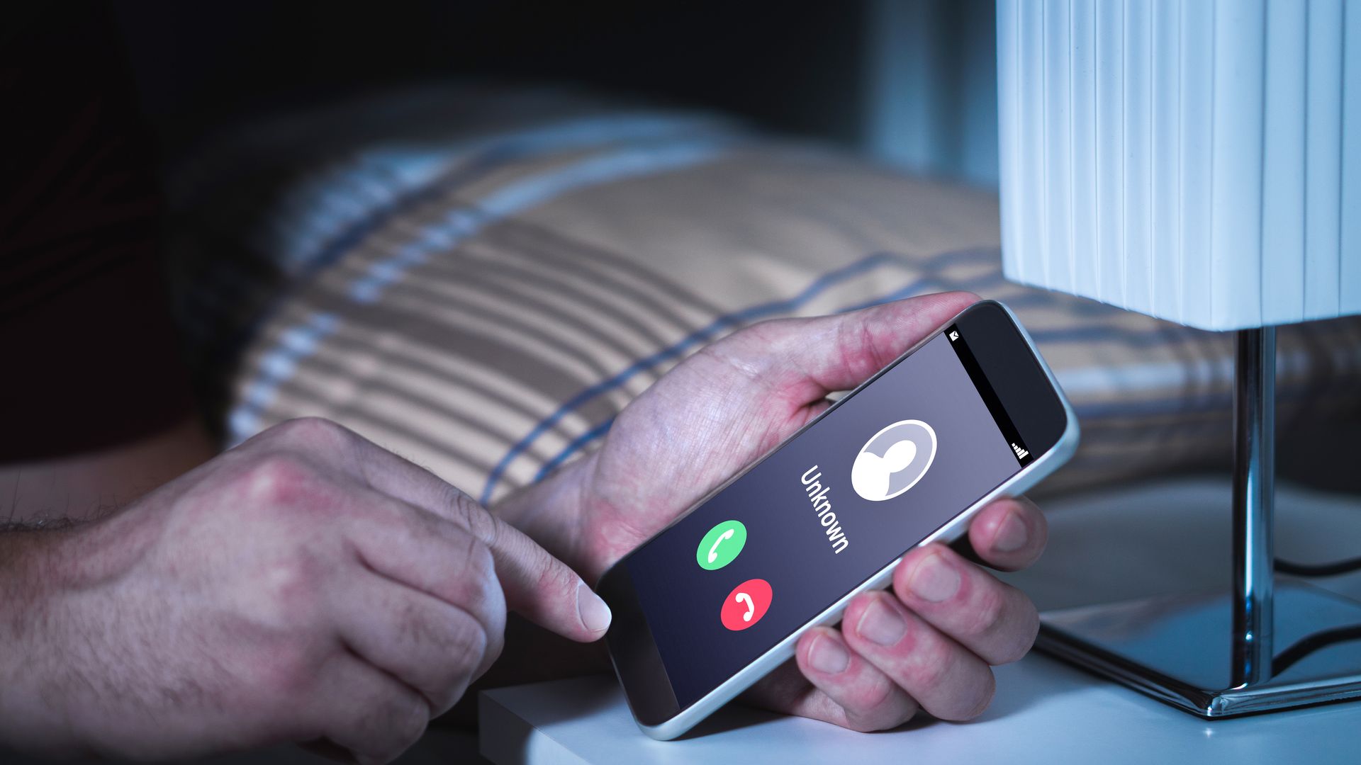 Unknown number calling