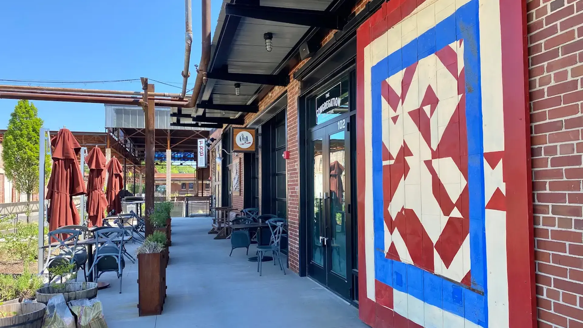 Camp North End Murals