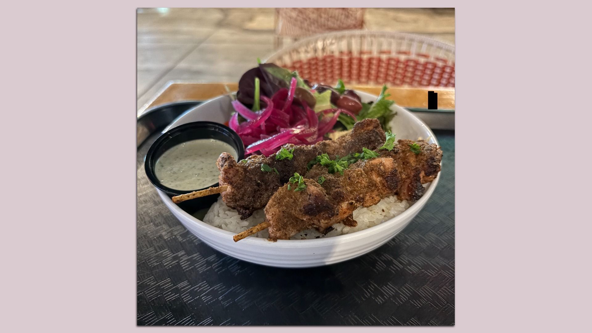 The chicken bowl