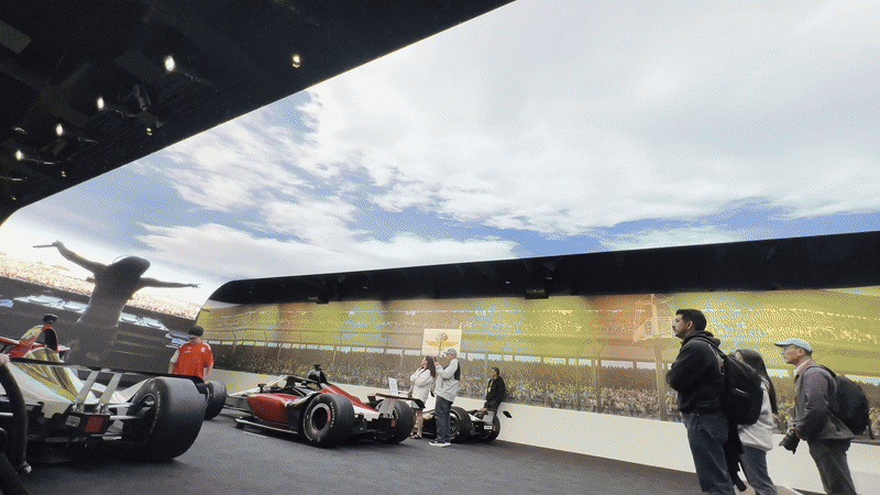 IMS museum video wall