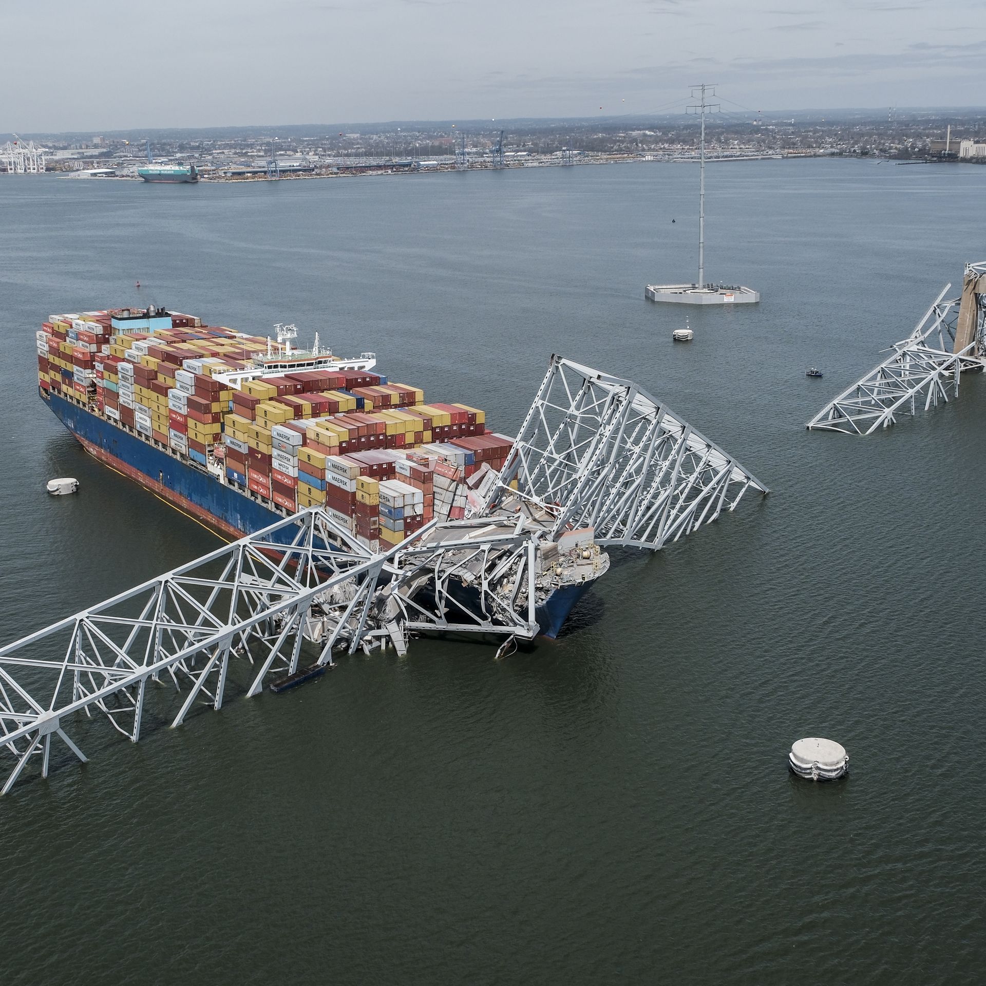 How Baltimore's Key Bridge collapse will affect supply chains and