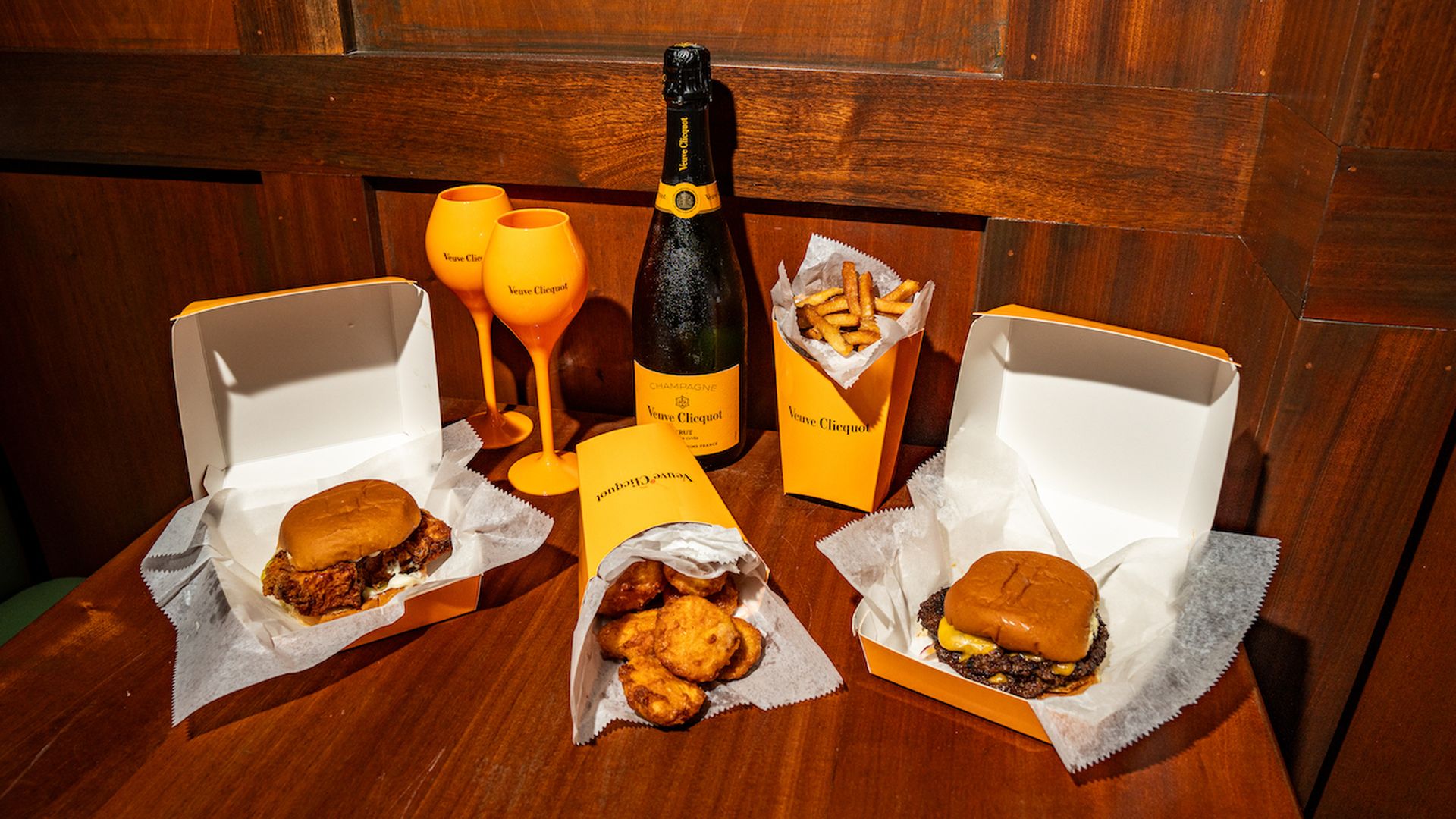 The "very happy meal" at Lobby Bar. Photo: Courtesy Nina Palazzolo