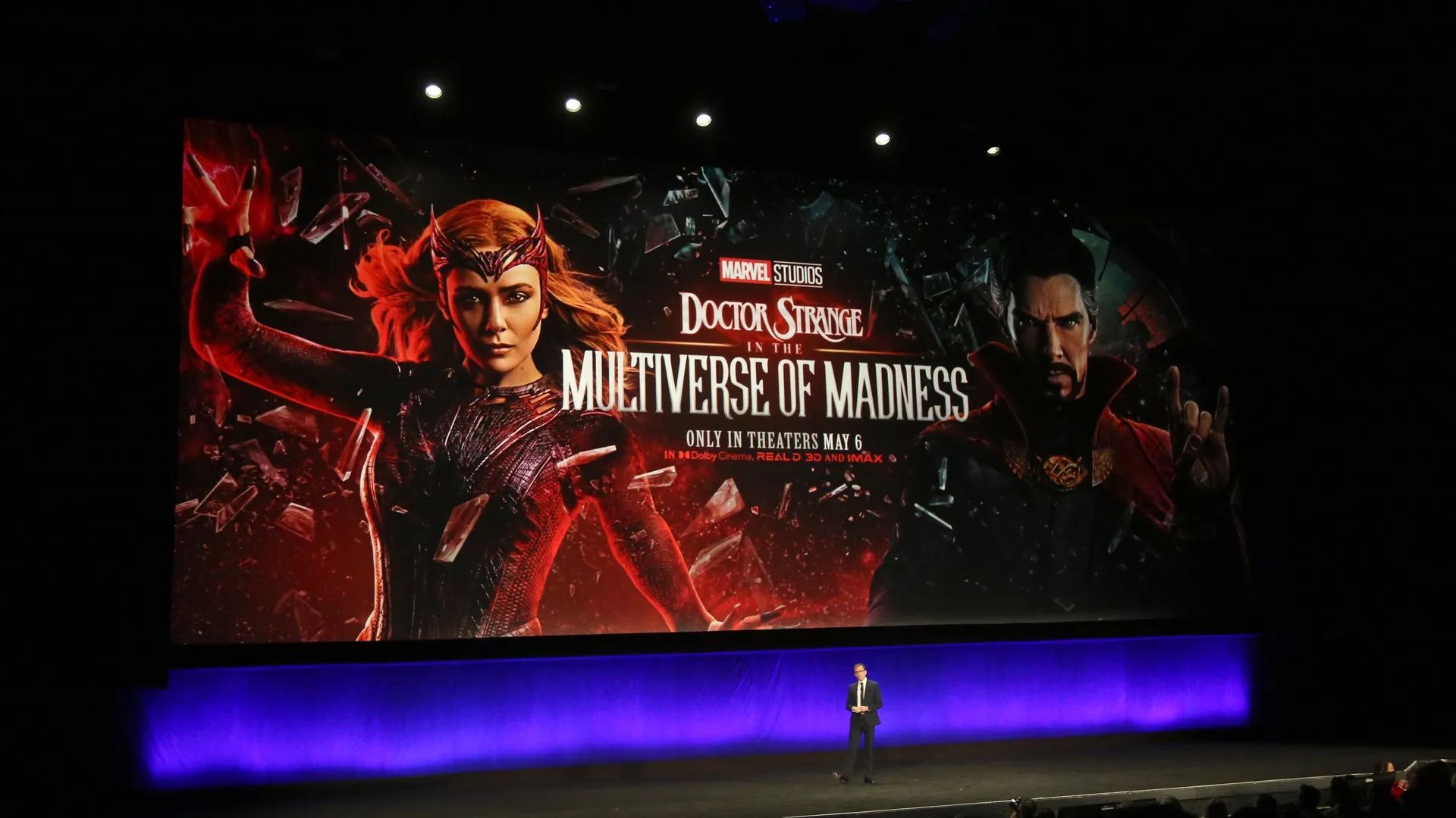 Screenshot from the movie, "Dr. Strange and the Multiverse of Madness"